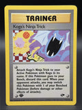 Koga's Ninja Trick [1st Edition] 115/132 Gym Challenge Regular0