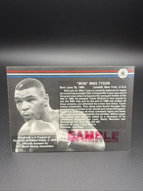 1991 Ringlords - Mike Tyson, Don King With Don King - Sample Promo1