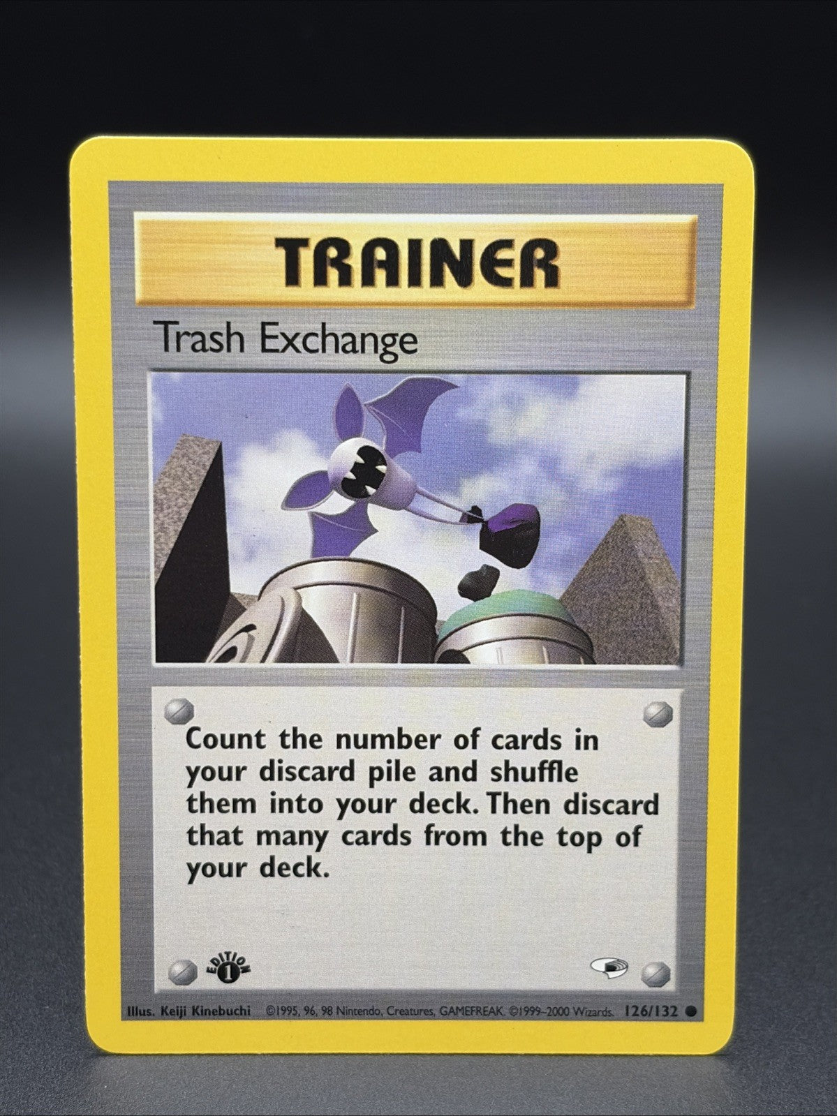 Trash Exchange [1st Edition] 126/132 Gym Heroes Non Holo MINT0