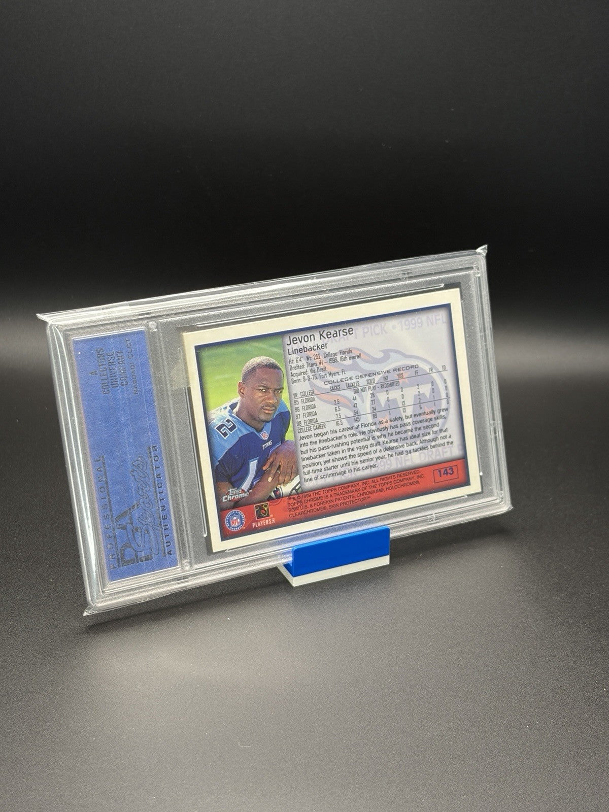 1999 Topps Chrome -Jevon Kearse #143 (RC) PSA 91
