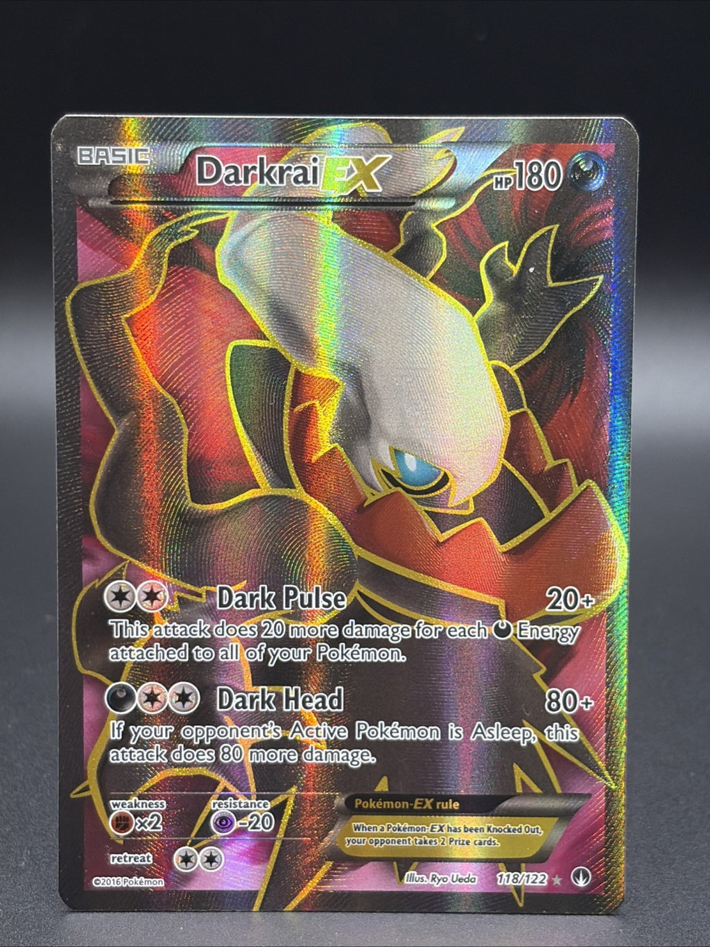 Darkrai EX (Full Art) 118/122 Breakpoint Holo0