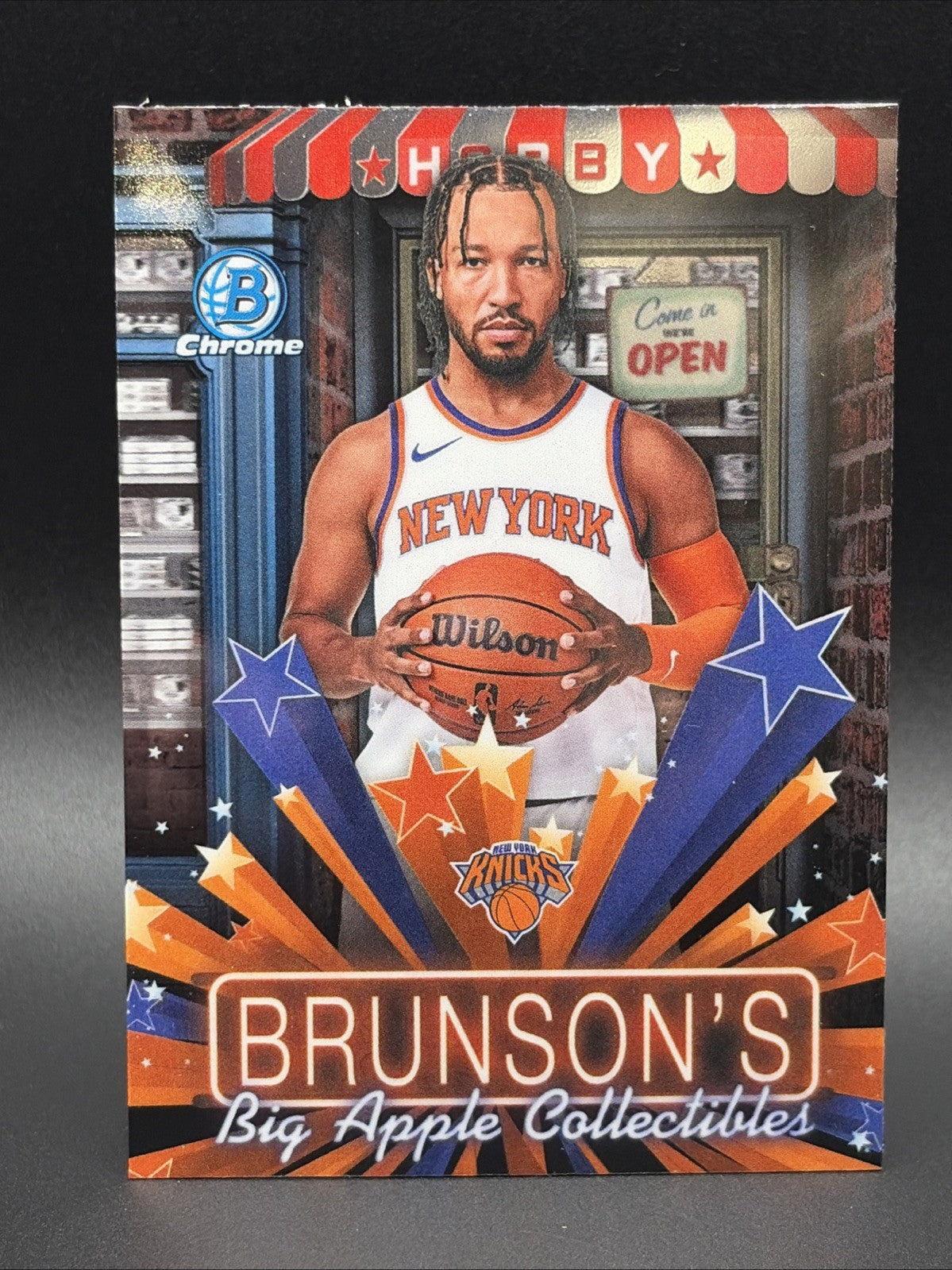2025-26 Bowman Jalen Brunson Hobby Stars #HS-11 Knicks0