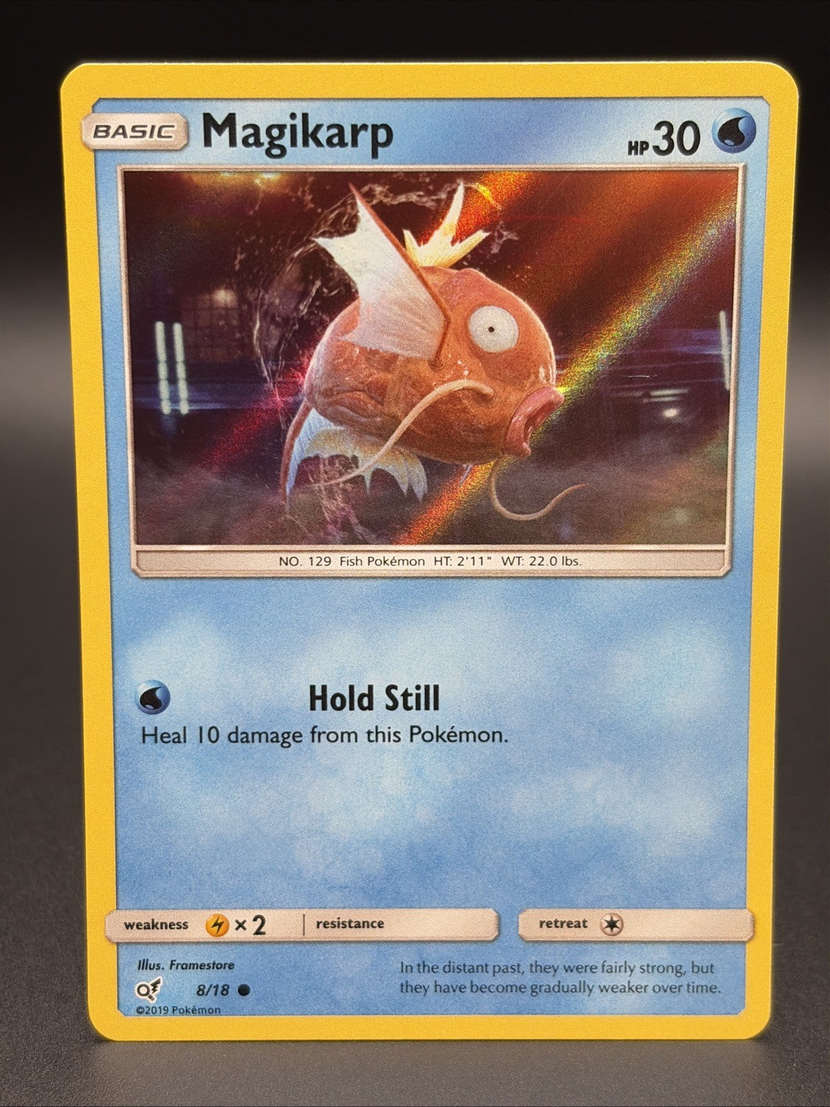 Magikarp (Holo Common) 8/18 Detective Pikachu Holo0