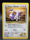 Lt. Surge's Rattata 082/132 Gym Heroes Regular0