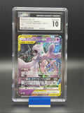 Mewtwo & Mew GX #52 Pokemon Japanese Tag All Stars - CGC 100