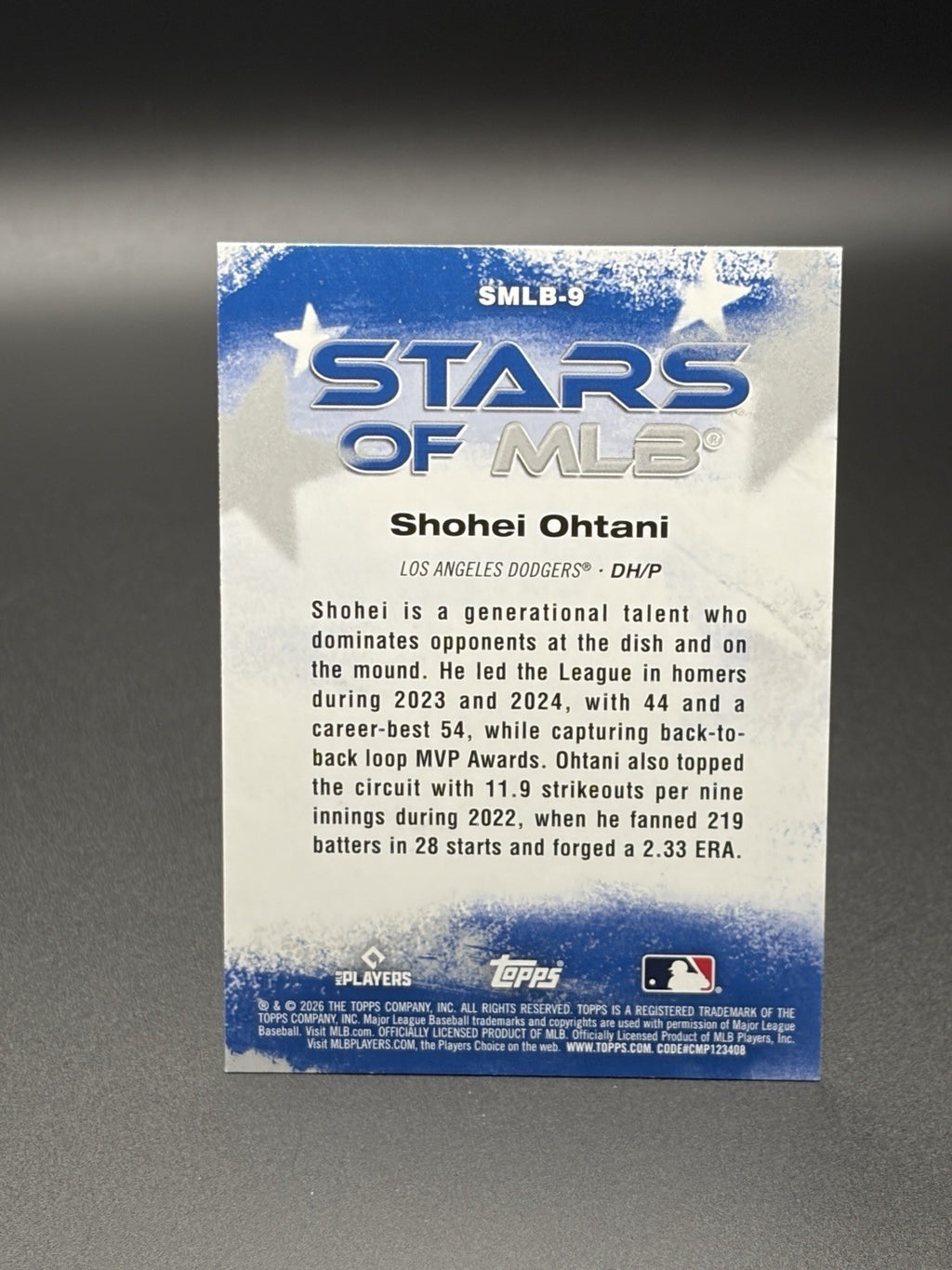 Shohei Ohtani #SMLB-9 2026 Topps Stars Of MLB1