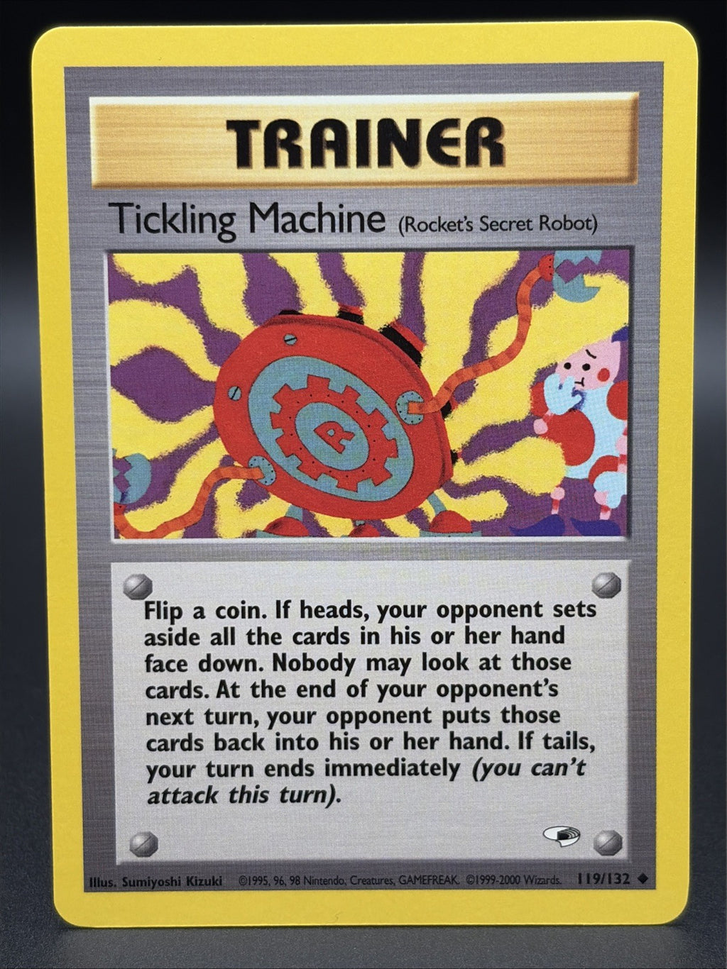Tickling Machine 119/132 Gym Heroes MINT0