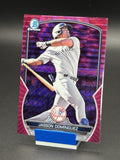 Jasson Dominguez [Fuchsia Pink Vapor] #BCP-225 2023 Bowman Chrome Prospects /1990