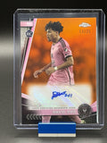 2024 Topps Chrome MLS David Ruiz Rookie Auto Orange Refractor #13/25 INTER MIAMI0