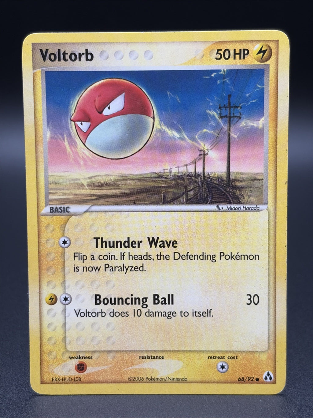Voltorb 68/92 Legend Maker Non Holo LP0