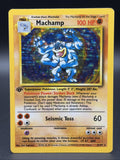 Machamp [1st Edition] 8/102 Base Set Holo0