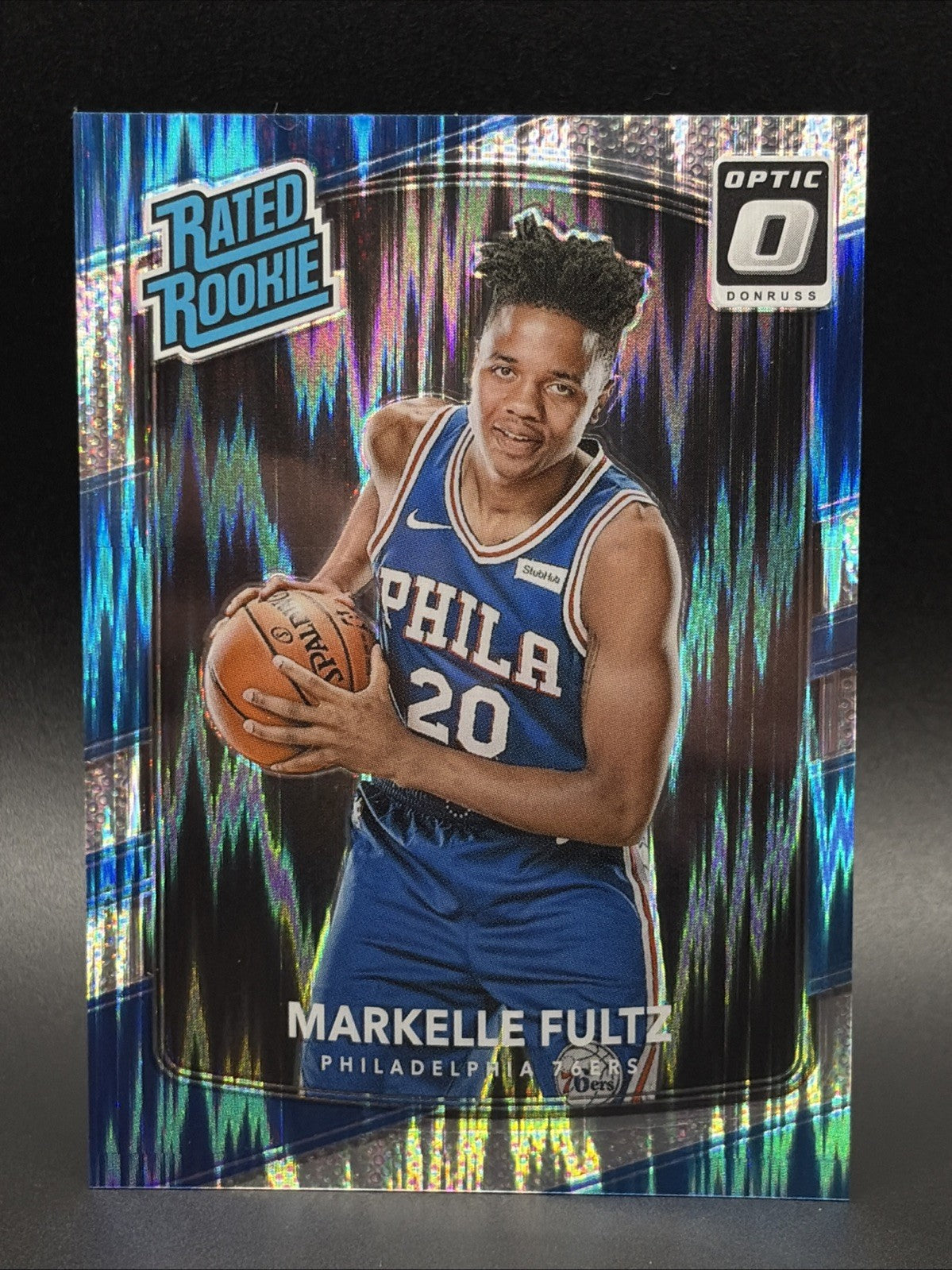 2017-18 Panini Donruss Optic - Rated Rookie Markelle Fultz #200 Shock (RC)0