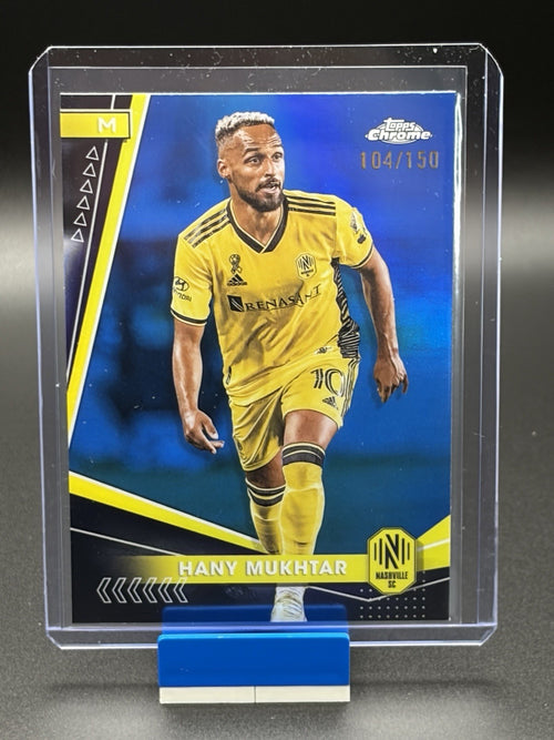 2024 Topps Chrome MLS - Hany Mukhtar #38 Blue Refractor /1500