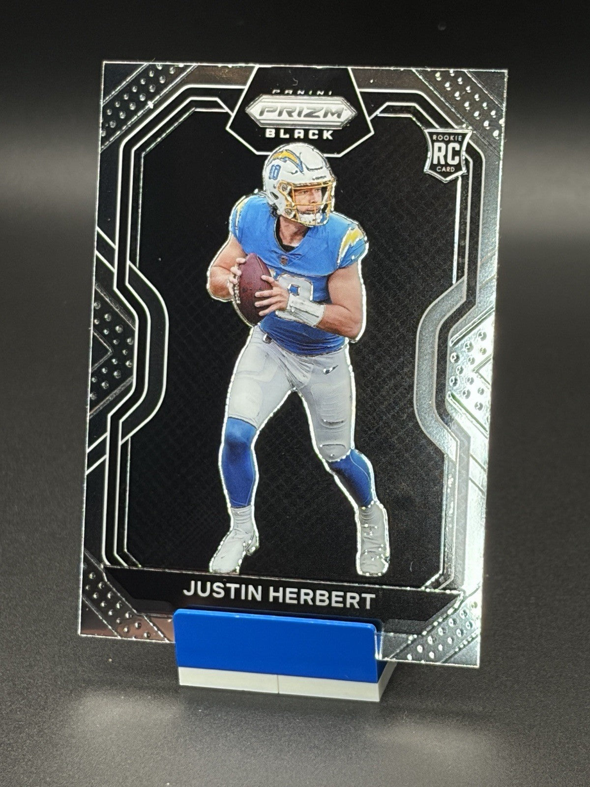 2020 Panini Chronicles #PB-3 Justin Herbert Prizm Black Rookie RC0