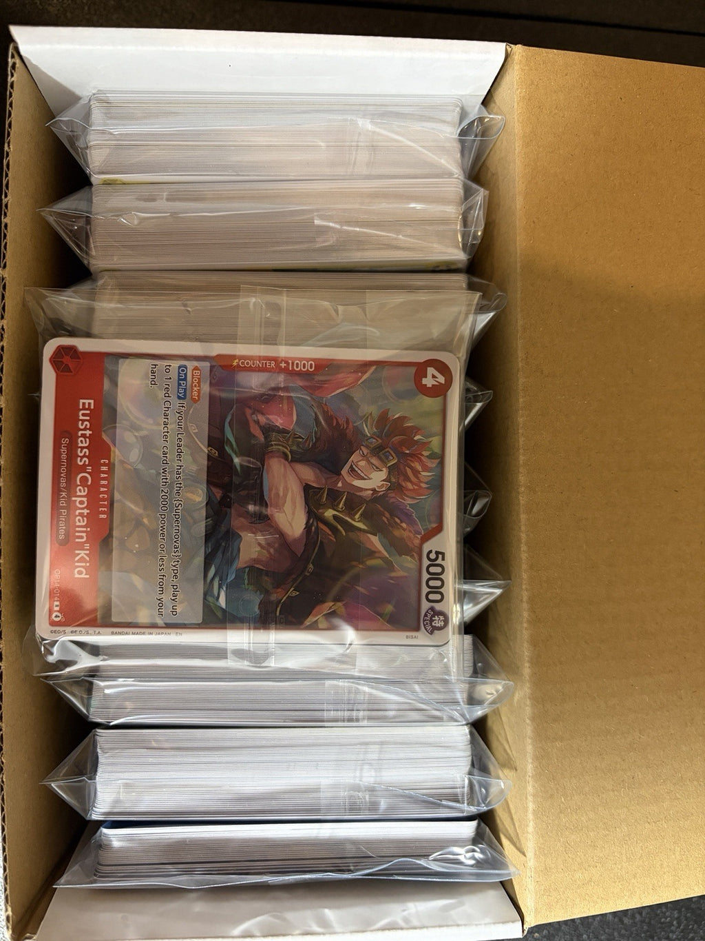 One Piece Card Game 450+ Cards Bulk Lot | 60 Holo Foils Included - MINT fresh10