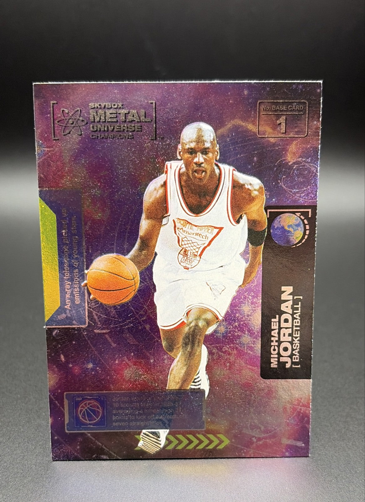 2021 Skybox Metal Universe Champions - Michael Jordan #10