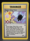 Koga's Ninja Trick [1st Edition] 115/132 Gym Challenge Non Holo MINT0
