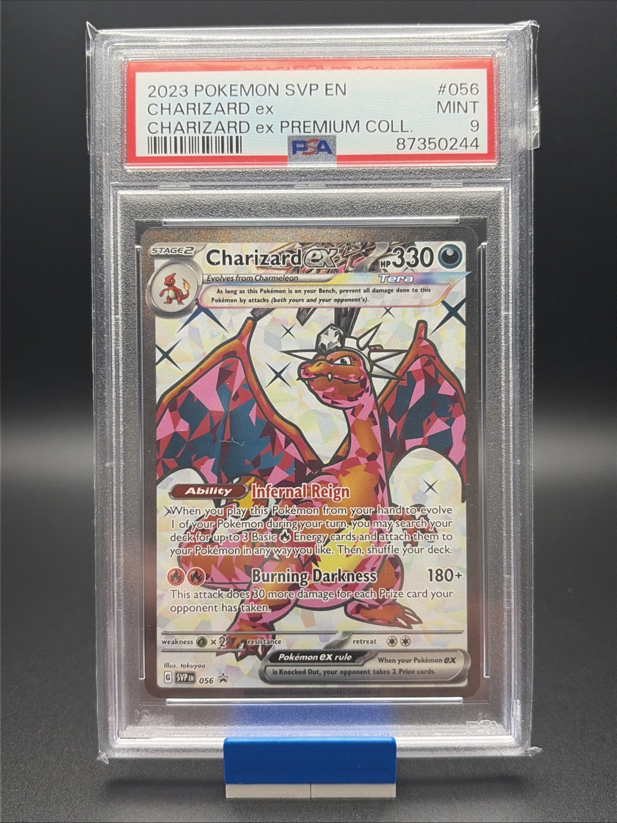 Charizard ex #56 Pokemon Promo - PSA 90