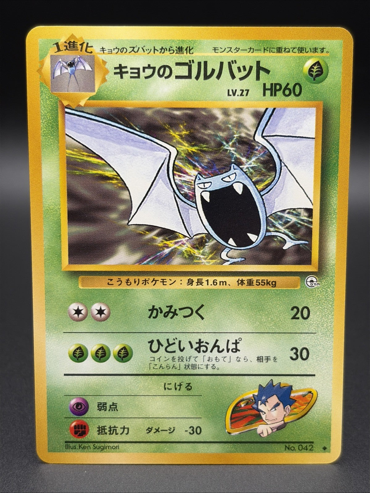 Koga's Golbat Challenge from the Darkness Regular (Japanese)0
