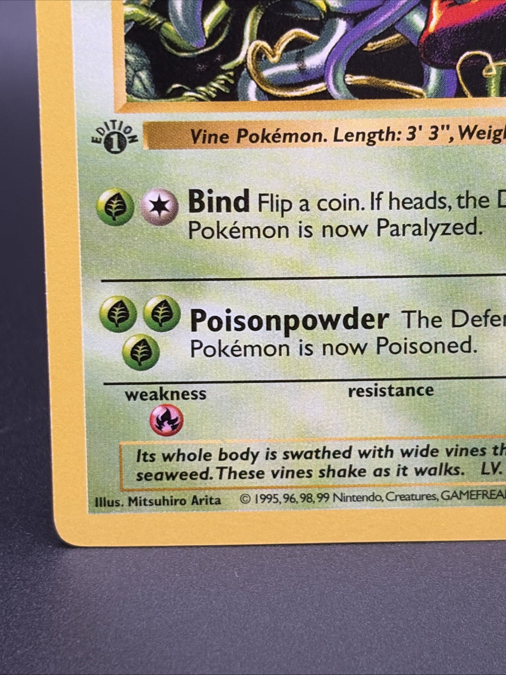 Tangela 066/102 Base Set (Shadowless) Regular NM/MINT4