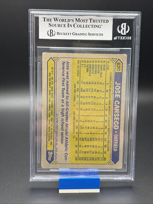 1987 Topps - Jose Canseco #6201