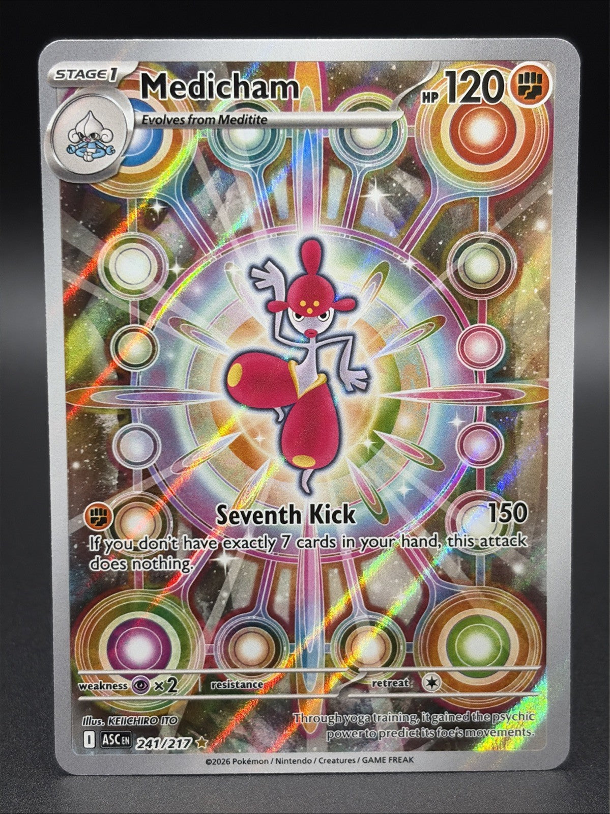 Medicham 241/217 Me: Ascended Heroes Holo0