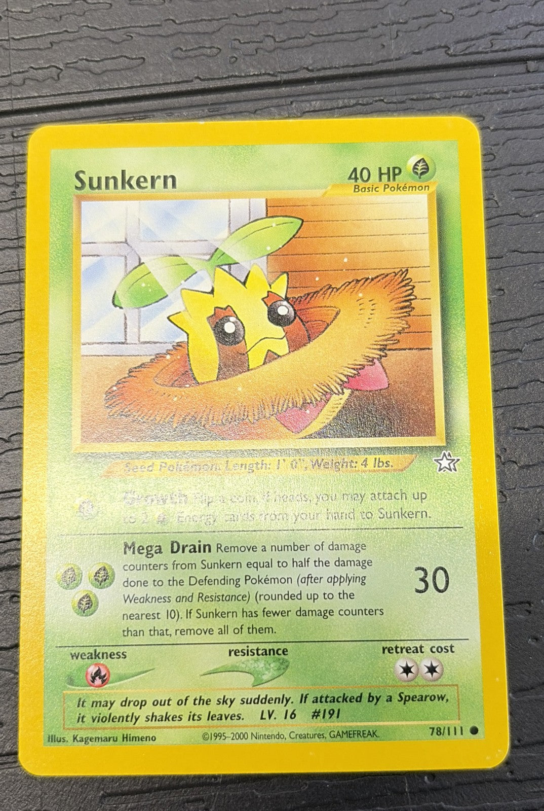 Sunkern 78/111 Neo Genesis NM0