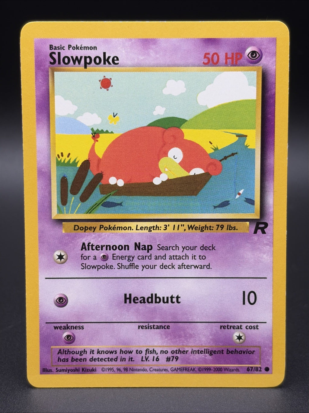 Slowpoke 67/82 Team Rocket Regular0