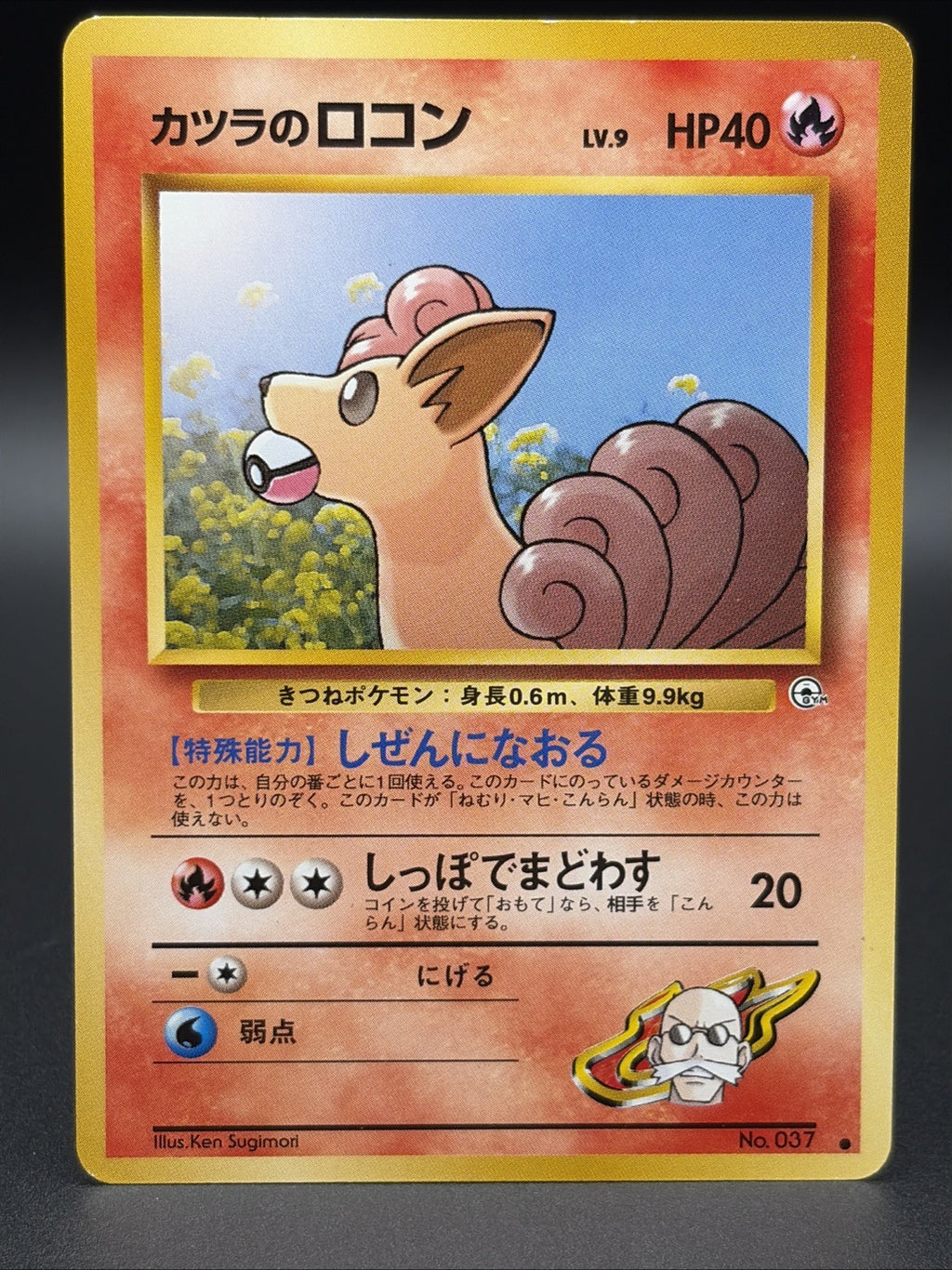 Blaine's Vulpix Challenge from the Darkness Regular (Japanese)0