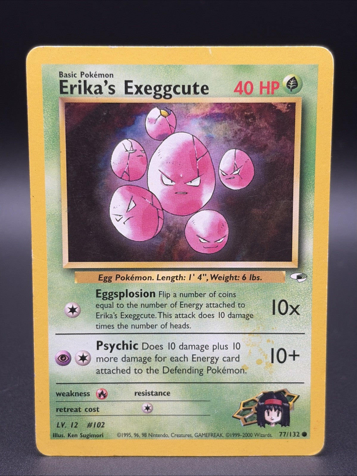 Erika's Exeggcute 077/132 Gym Heroes Regular0