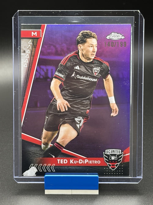 2024 Topps Chrome MLS #21 Ted Ku-DiPietro Purple Refractor #/1990
