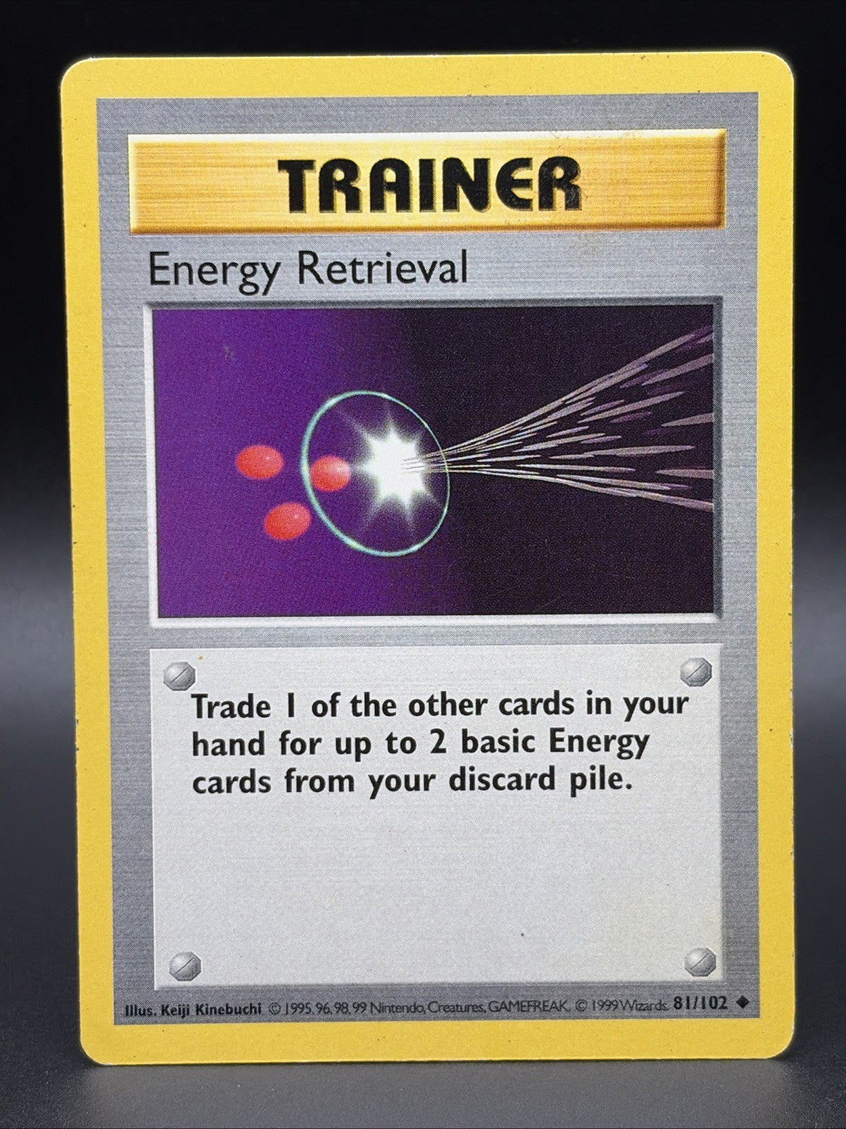 Energy Retrieval 081/102 Base Set (Shadowless) Regular0