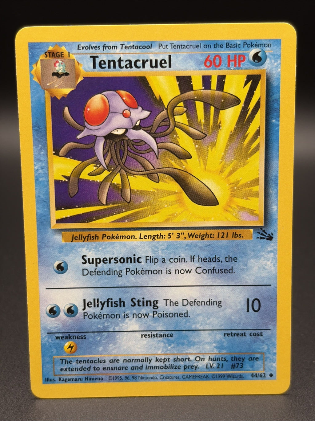 Tentacruel 44/62 Fossil Regular0