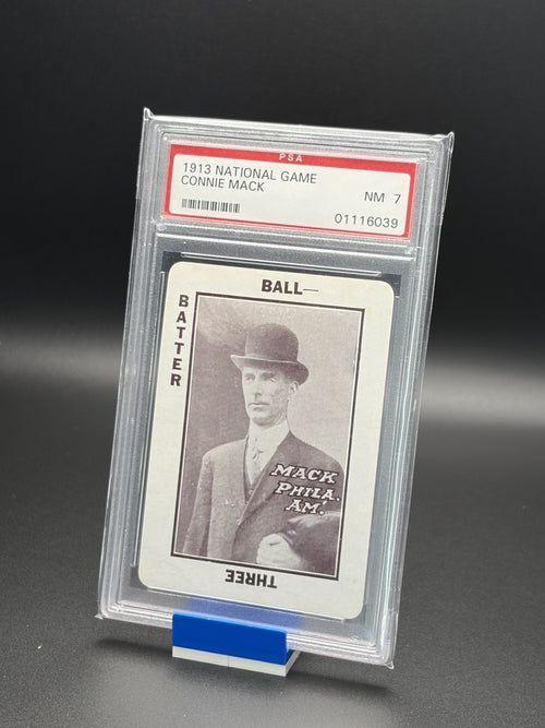1913 NATIONAL GAME - CONNIE MACK - PSA 70