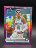 2020-21 Panini Donruss Optic - Rated Rookie LaMelo Ball #153 Pink Hyper Prizm...0