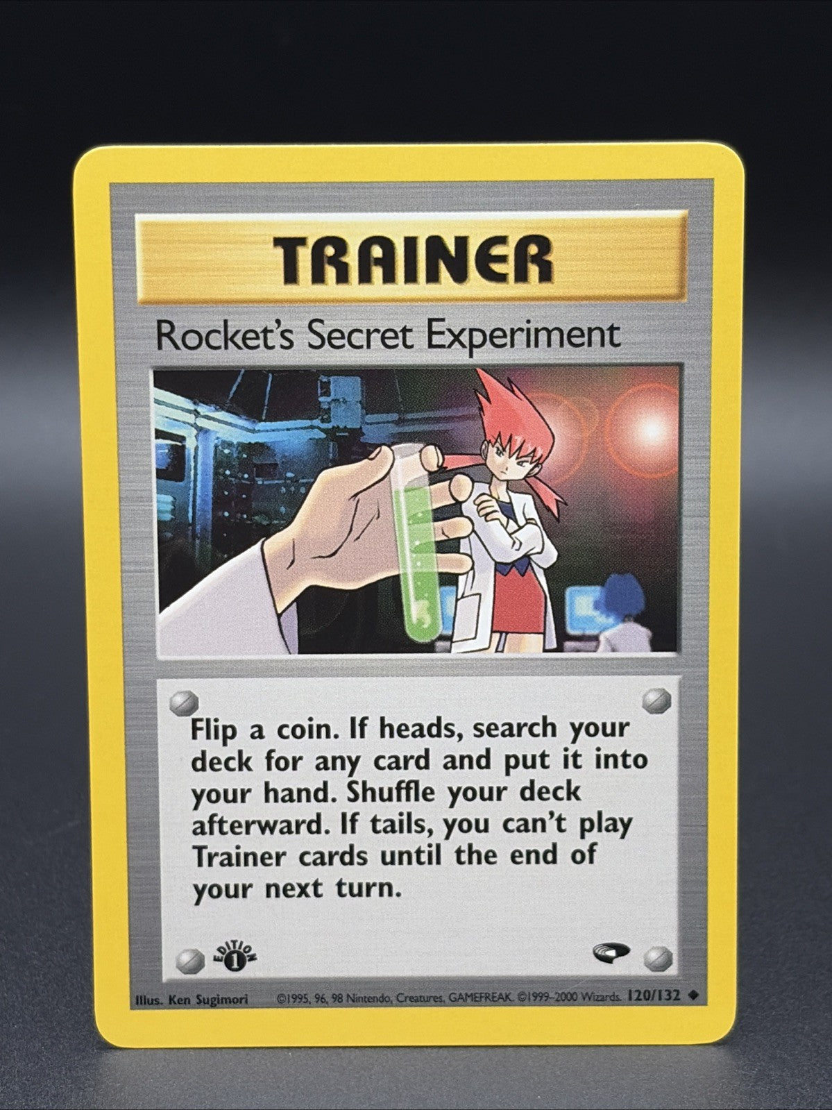 Rocket's Secret Experiment [1st Edition] 120/132 Gym Challenge Non Holo MINT0