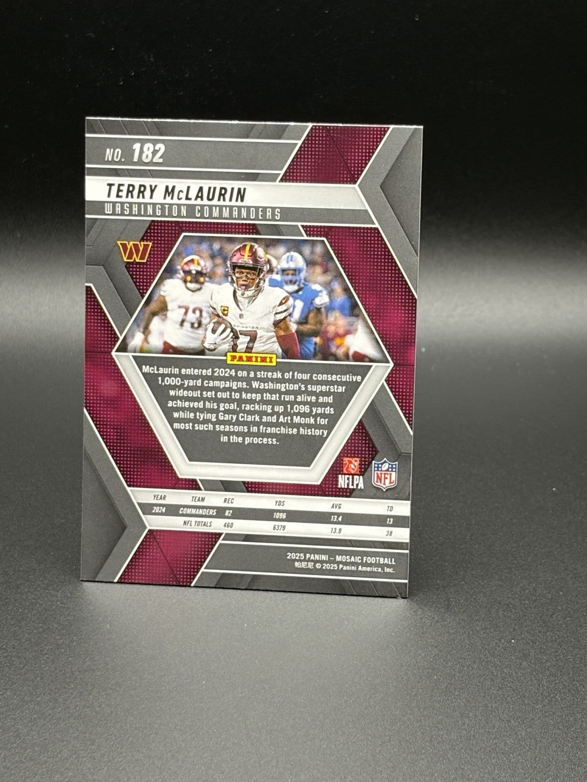 2025 Panini Mosaic #182 Terry McLaurin1