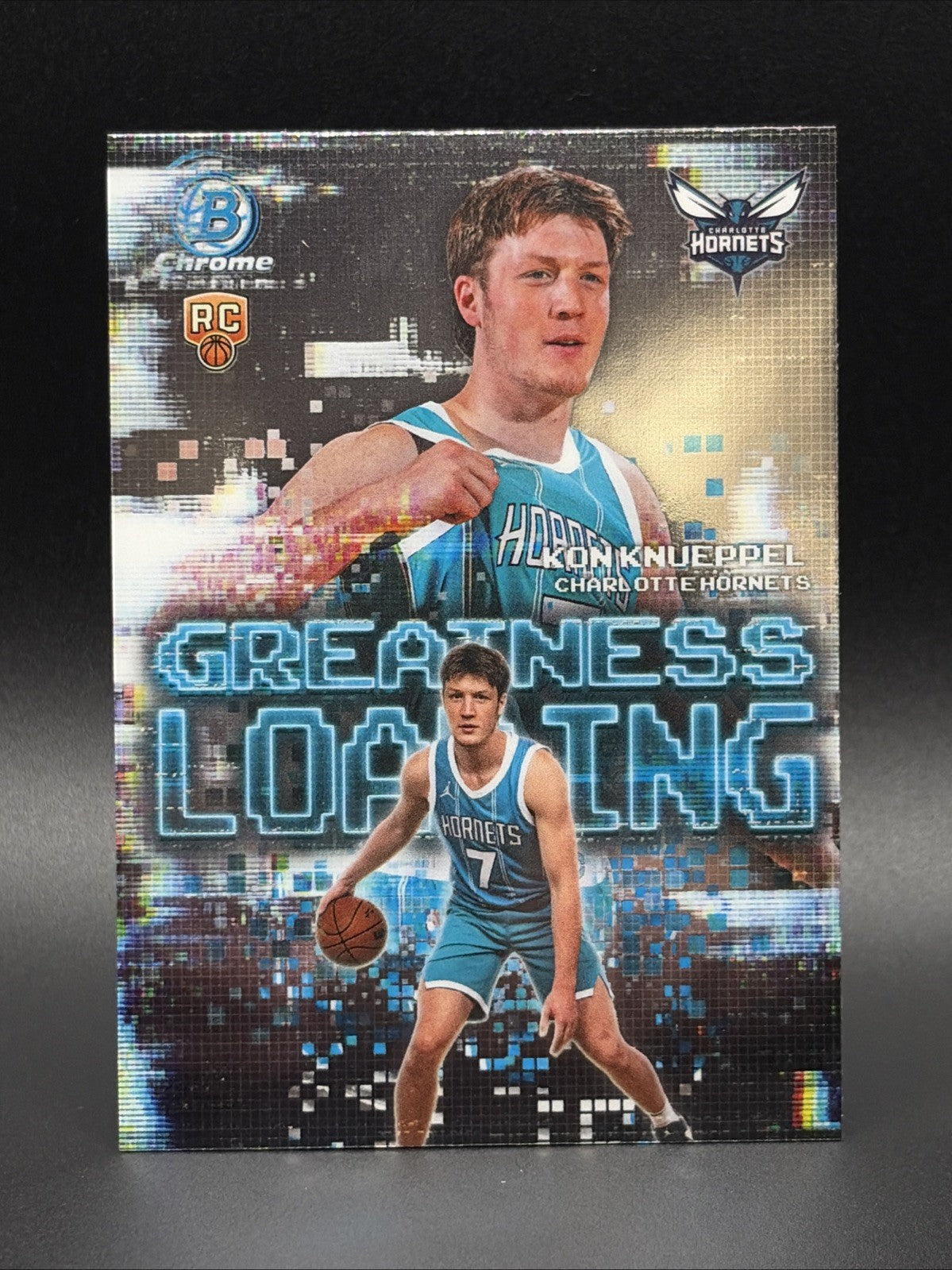 2025-26 Bowman Chrome Kon Knueppel Greatness Loading #GL-4 (RC) Hornets Rookie0
