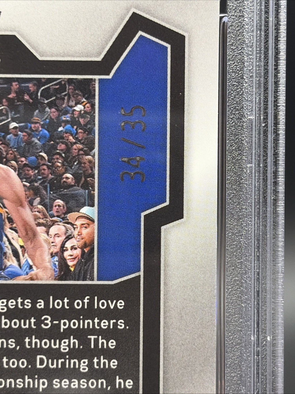 2023-24 Panini Prizm - Andrew Wiggins #83 White Ice Prizm /35 PSA 102
