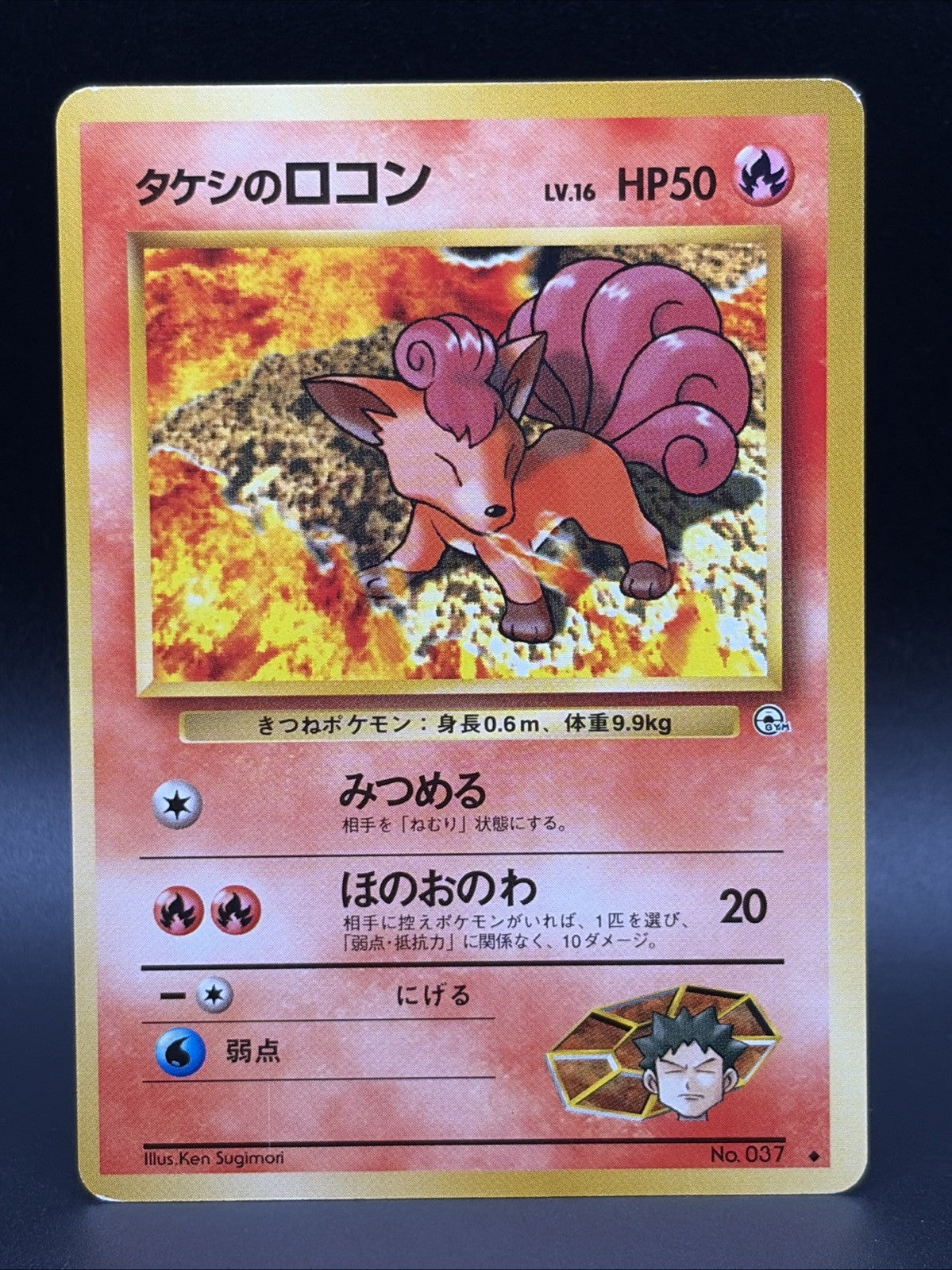 Brock's Vulpix (Lv.16) #37 Leaders' Stadium Regular (Japanese)0
