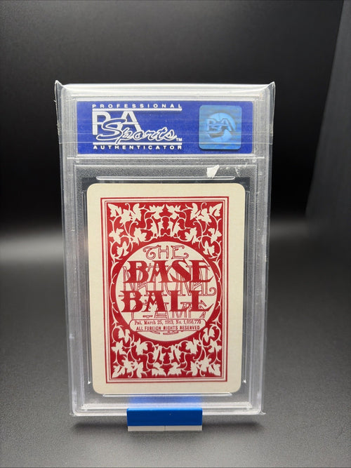 1913 The National Base Ball Game WG5 Bill Dahlen - PSA 81