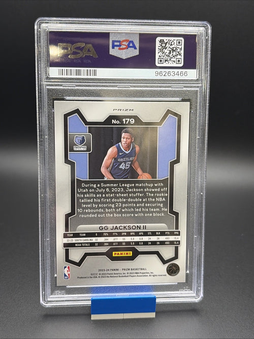2023-24 Panini Prizm - GG Jackson #179 Orange Ice Prizm (RC)1