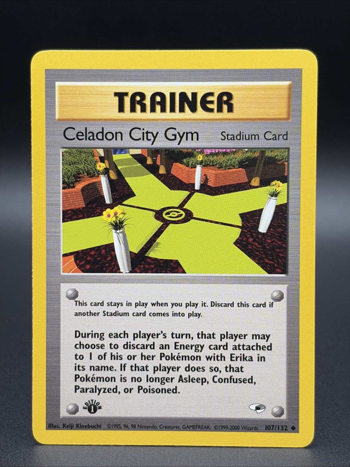 Celadon City Gym [1st Edition] 107/132 Gym Heroes Non Holo MINT0