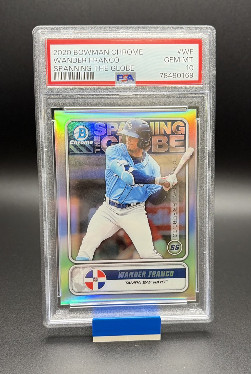 2020 Bowman - Spanning the Globe Chrome Wander Franco #STG-WF (RC)0