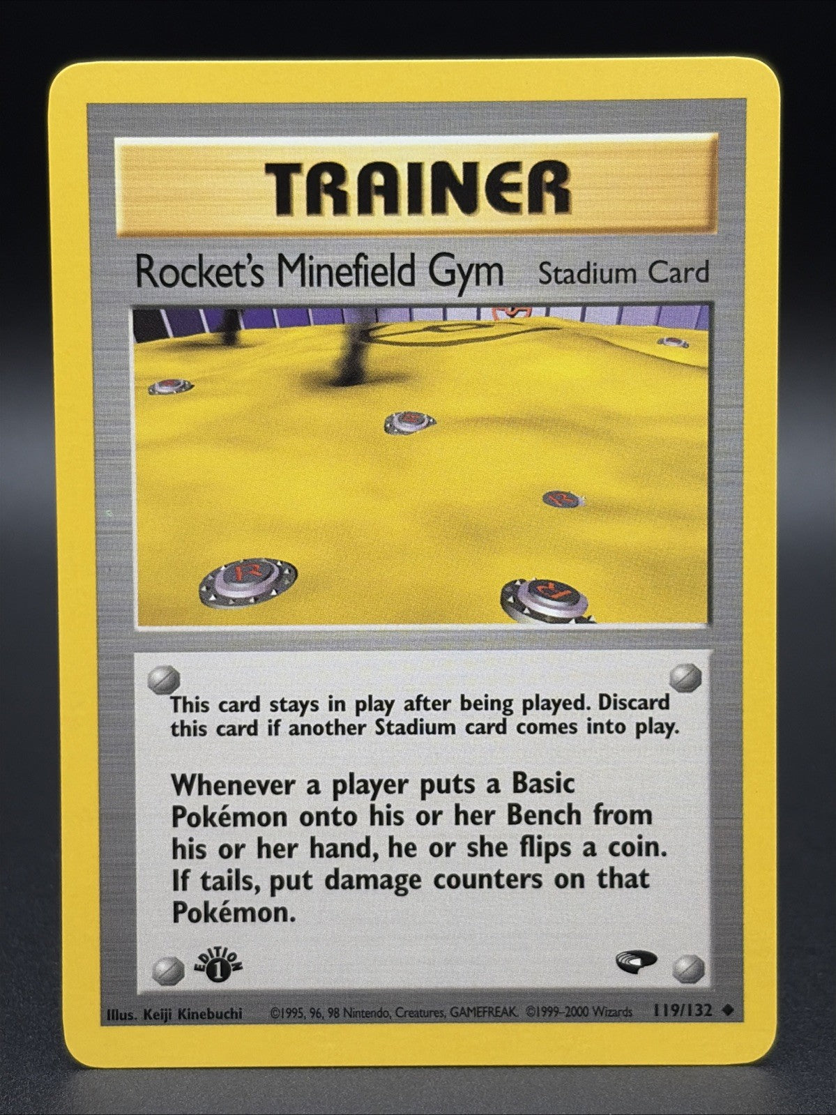 Rocket's Minefield Gym [1st Edition] 119/132 Gym Challenge Non Holo MINT0