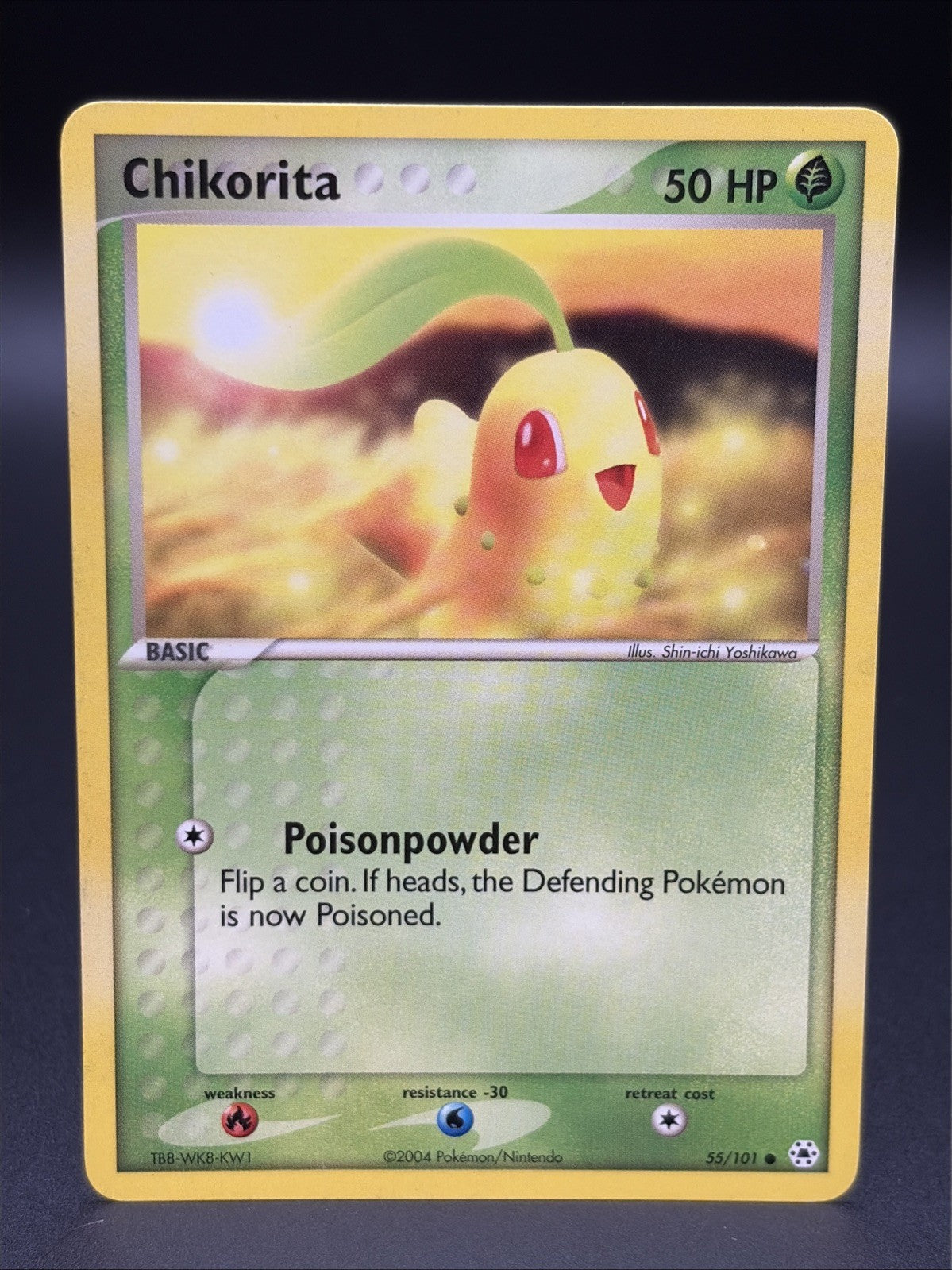 Chikorita 55/101 Hidden Legends Regular - NM - Pokemon0