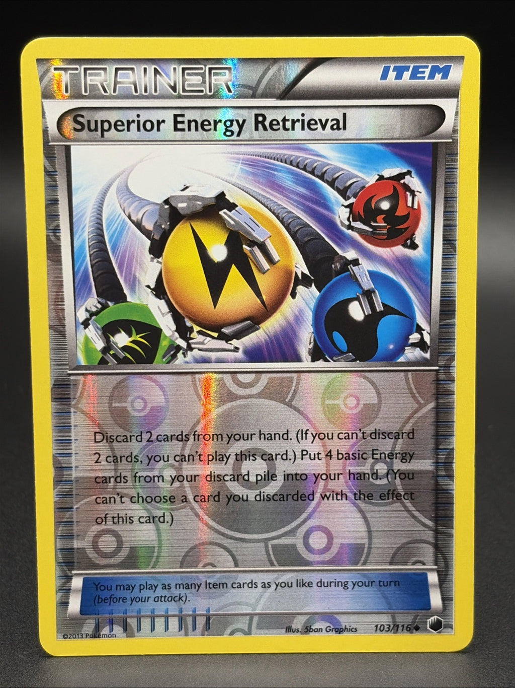 Superior Energy Retrieval 103/116 Plasma Freeze Reverse Holo0