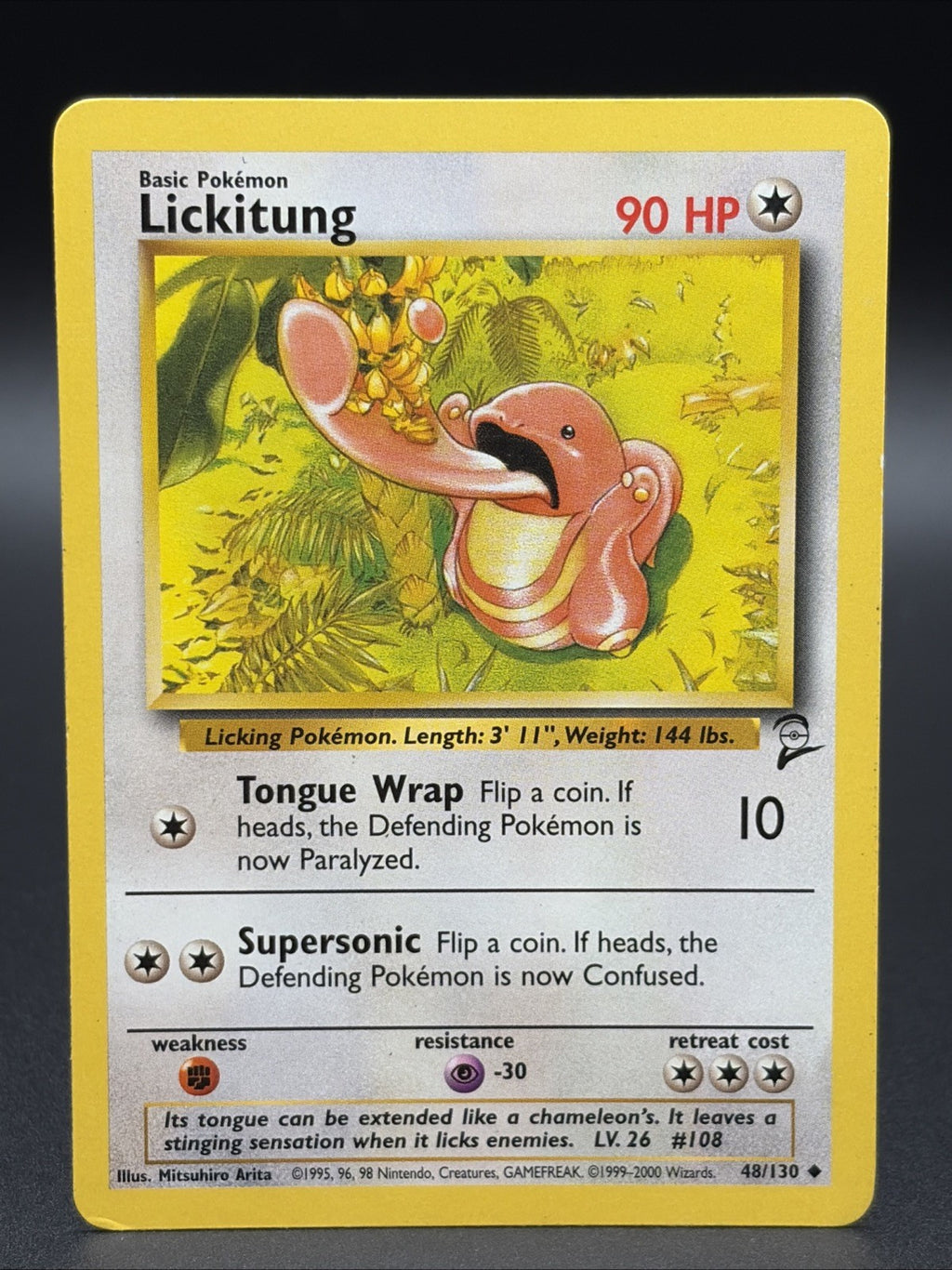 Lickitung 048/130 Base Set 2 Non Holo MP0