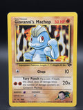 Giovanni's Machop 72/132 Gym Challenge Regular0