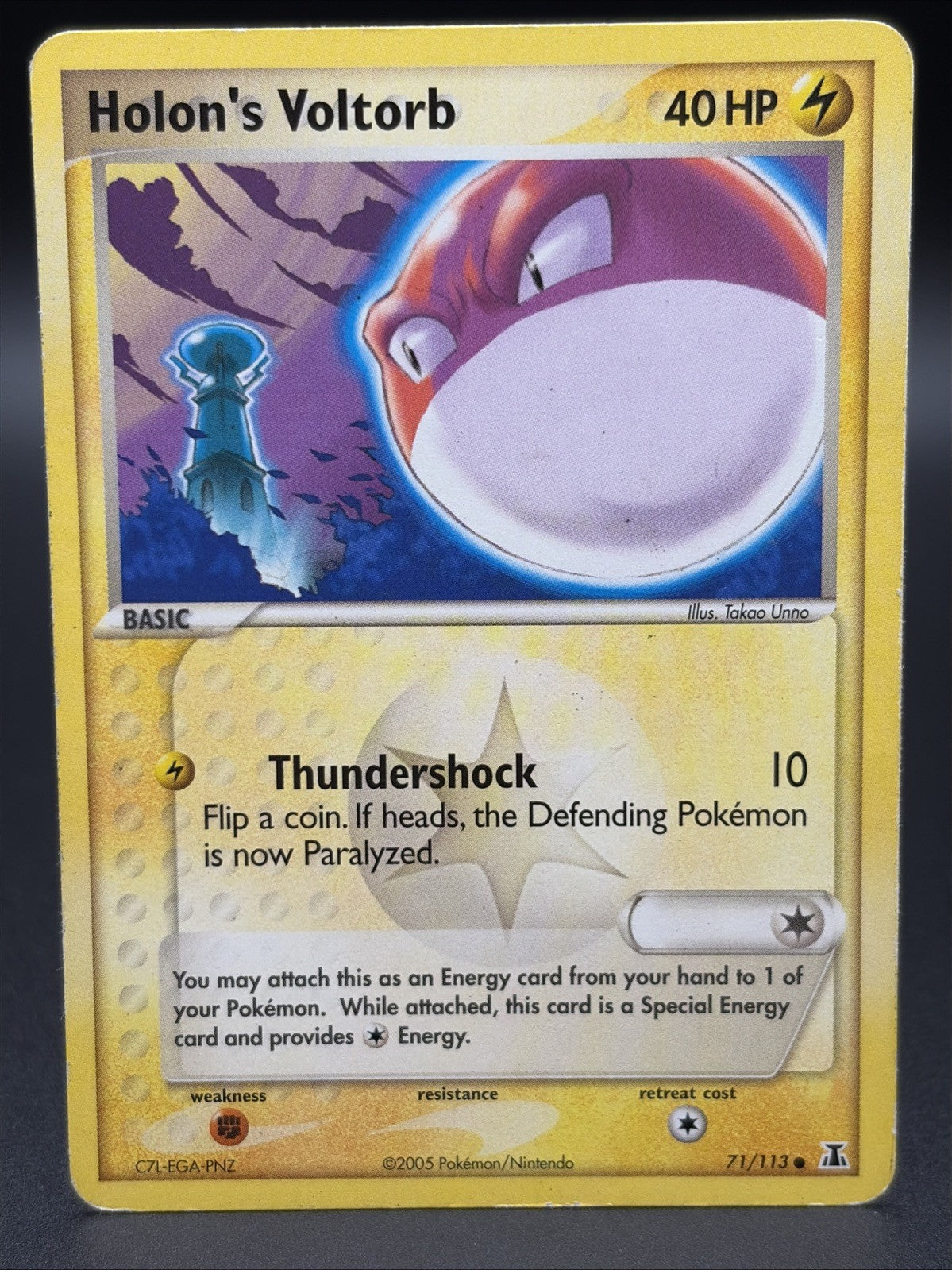 Holon's Voltorb 71/113 Delta Species Non Holo MP0
